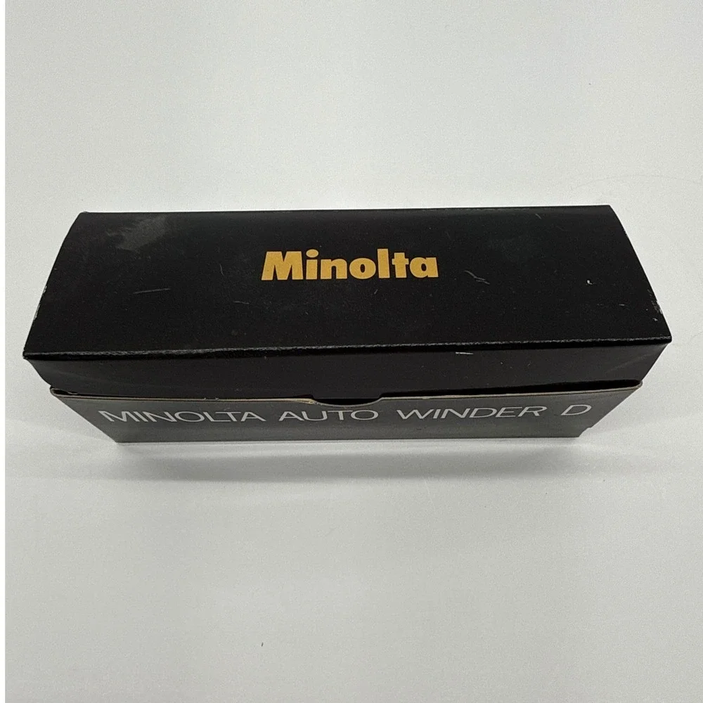 Minolta Auto Winder D for XD Series Film Cameras with Case, Box Japan 8731-107